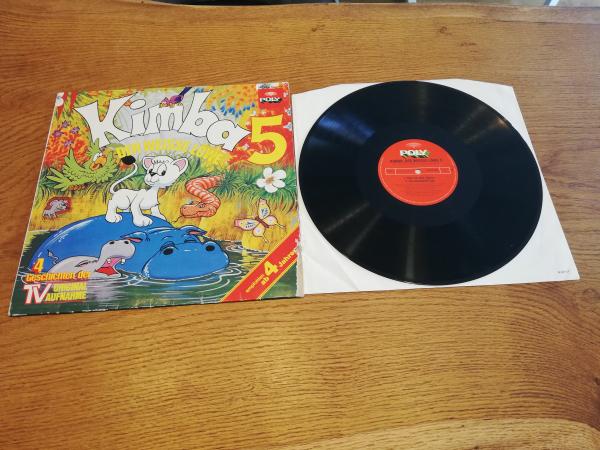 Kimba der weisse Löwe Folge 5 1977 Poly 2432190 Deutsche Pressung VG+/VG